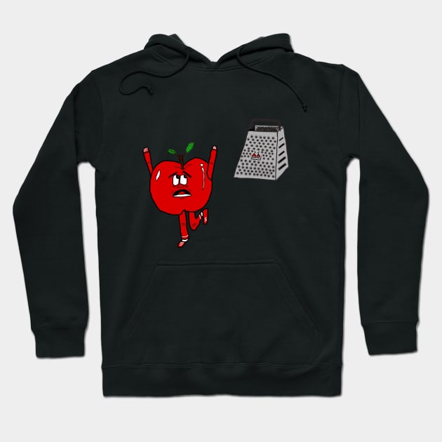 THE APPLE AND THE GRATER Hoodie by sell stuff cheap